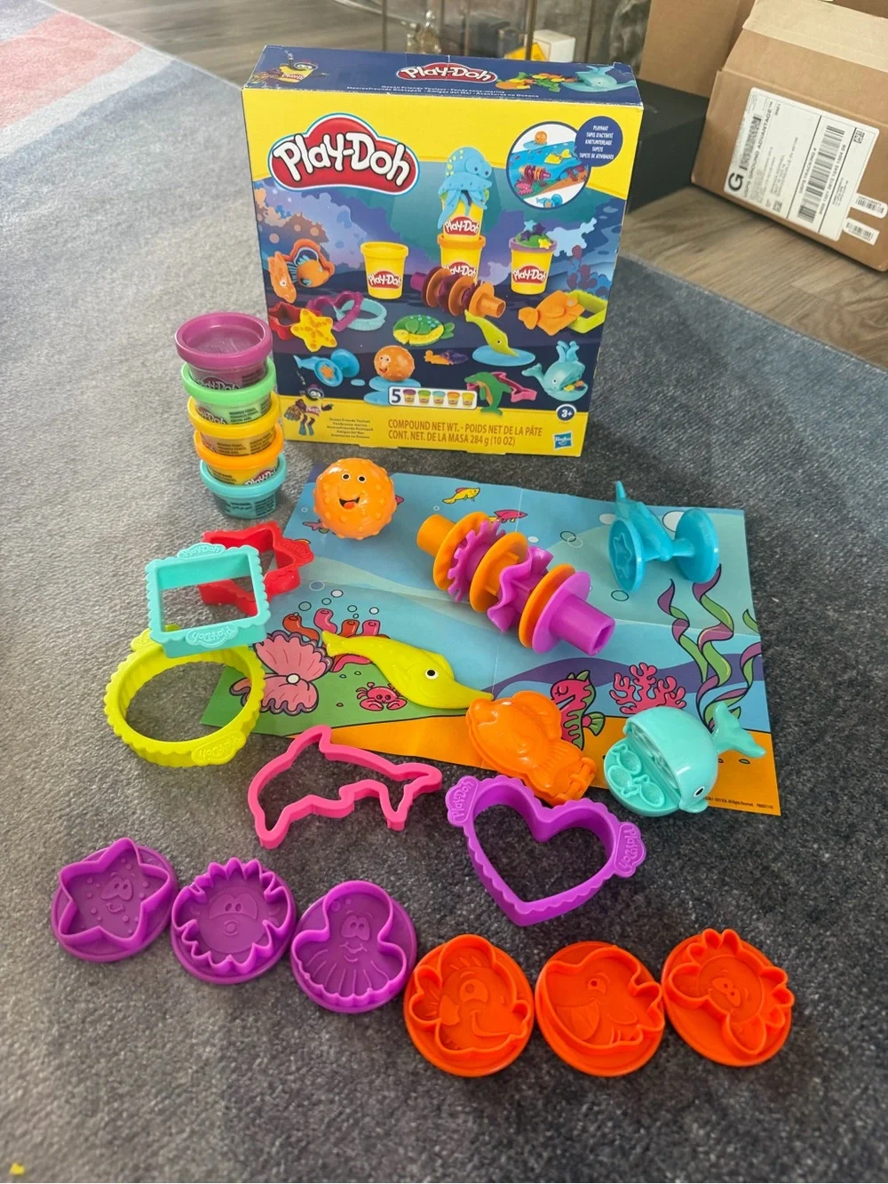 New! Undersea Play-Doh + 6 extras! Playset